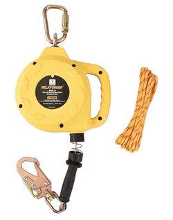 Welkforder 15ft Self-Retracting Lifeline OSHA Compliant (WFSRL-15)