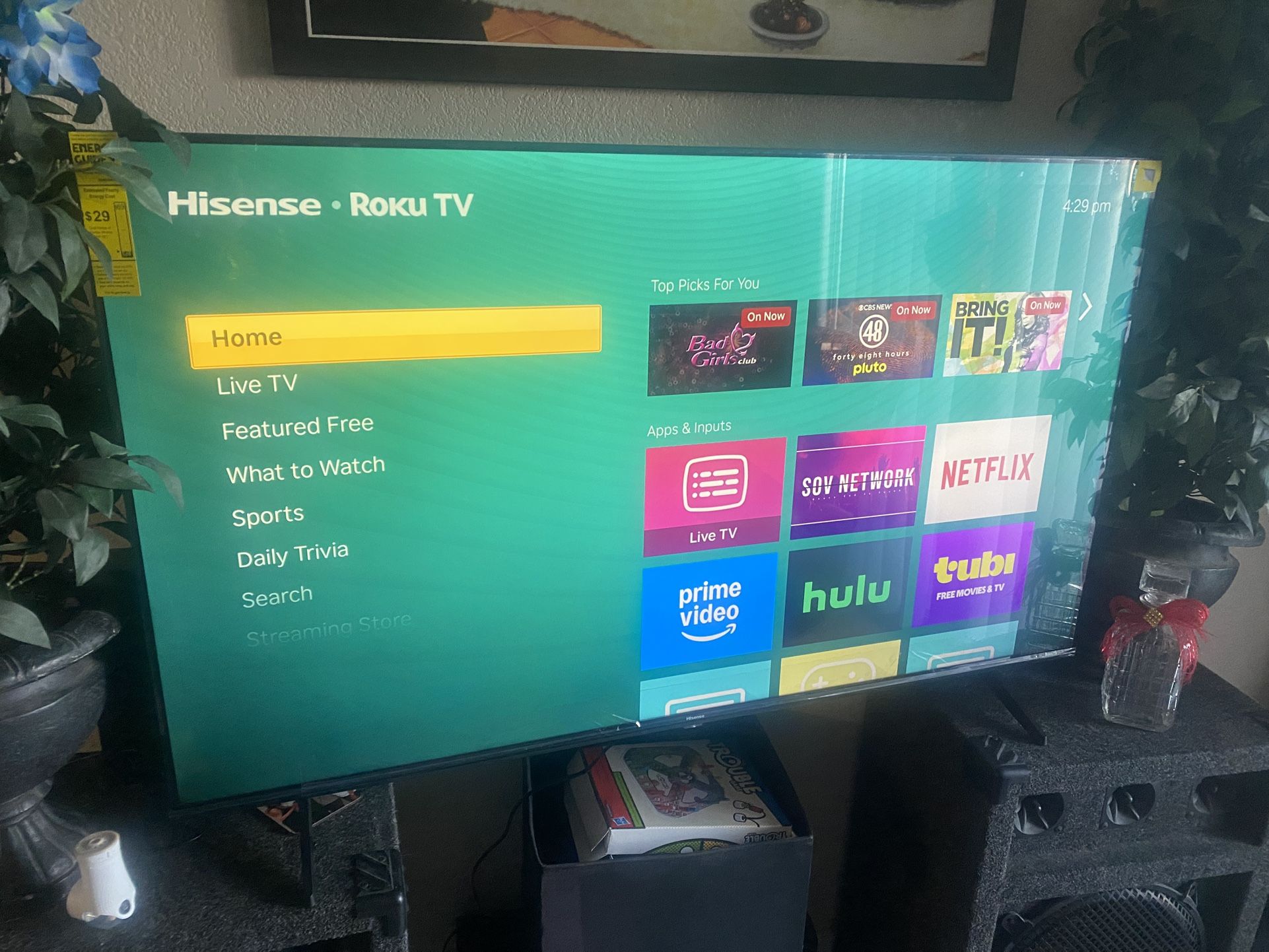 55 Inch Hisense Roku Tv