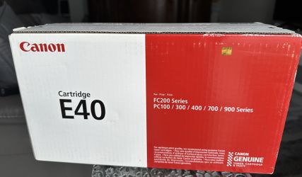 Canon E40 Toner Cartridge - Genuine OEM