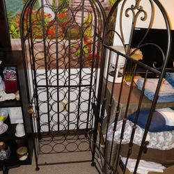 Arch Top 45 Bottle Locking Wine Cage Rack Deltona,  Fl Pickup 