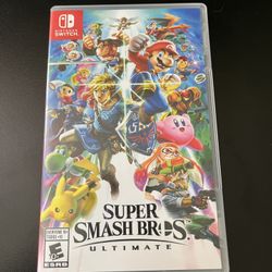 Super Smash Bros Ultimate CASE ONLY