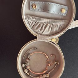 Pandora Bracelets w/ Charms and Box