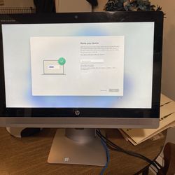 HP elite all in one 800 g2 23” touchscreen PC