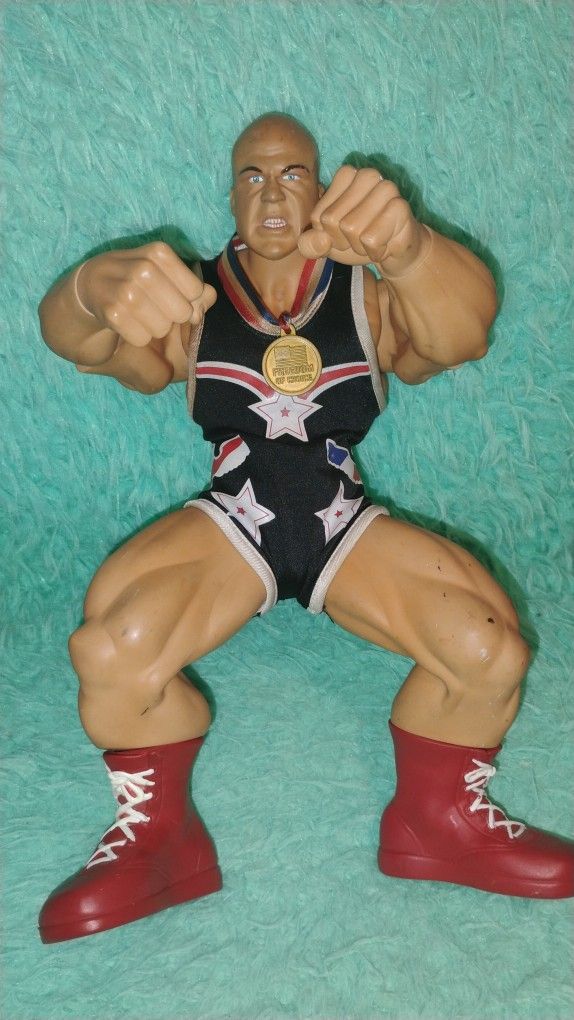 WWE Kurt Angle '14inch Action Figure Vintage Toy