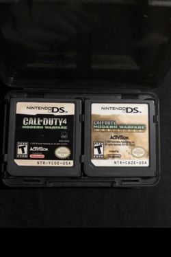 Call Of Duty 4 Modern Warfare & Modern Warfare Mobilized Nintendo DS