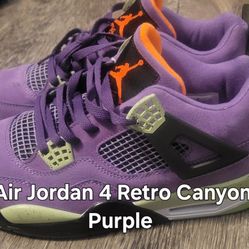 Jordan 4 Retro Canyon Purple 