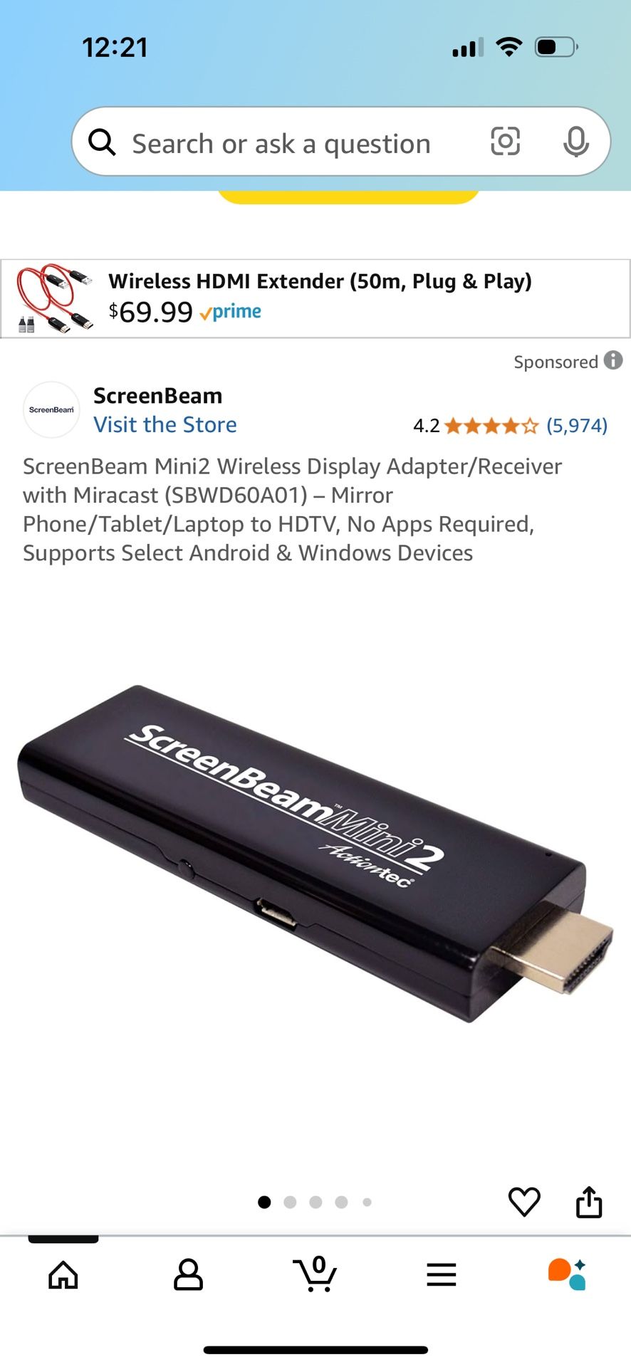 NEW Wireless Display Adapter/Receiver