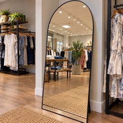 76x34 Arch Standing Mirror
