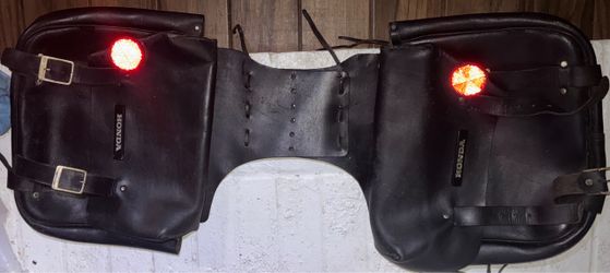 Honda motorcycle caddy bags