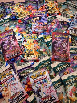 Pokemon TCG Booster Packs - Multiple Sets Available