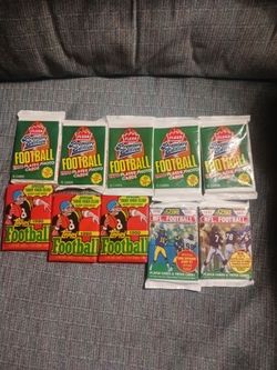 Vintage football cards.