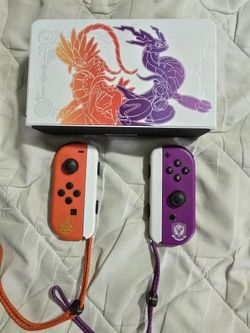 Dock And Joycons Scarlet And Violet