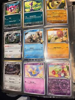 Pokemon Character Cards Lot
