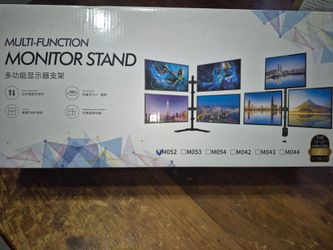 Multi-function monitor stand