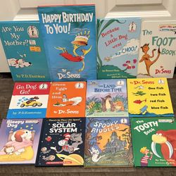 Dr. Seuss Books ~Lot 0f 12 Hardcover Books~