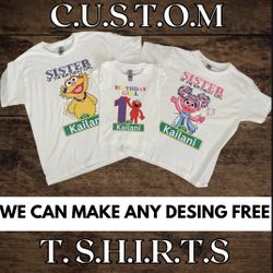 Custom T Shirts (read description)