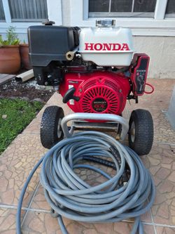 Honda GX390 Gas-Powered Pressure Washer with Hose