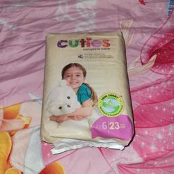 Cuties Diapers Size 6