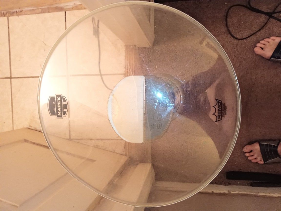 MAPEX{made by Remo}#18"clear drum head