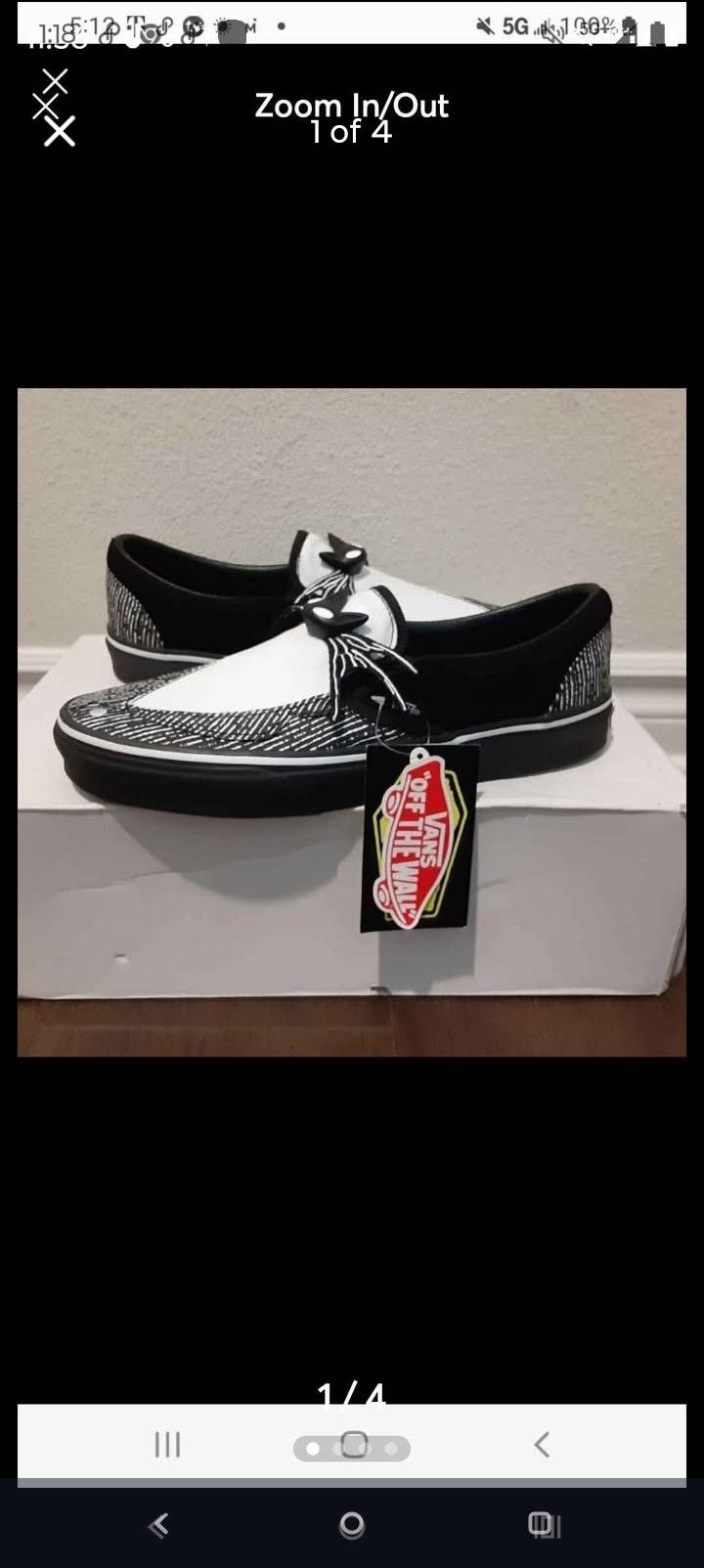 Vans Men's Size 10 / Women's Size 11.5