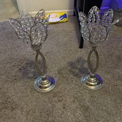 Candle Holders (comes Without Wicks) 