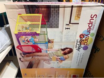 6 panels Baby gate ( new)