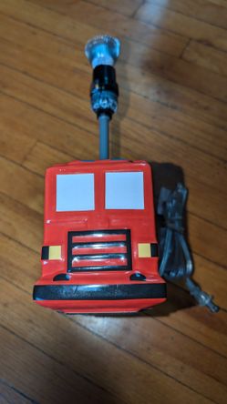 Lámpara De  Carrito De Bomberos 