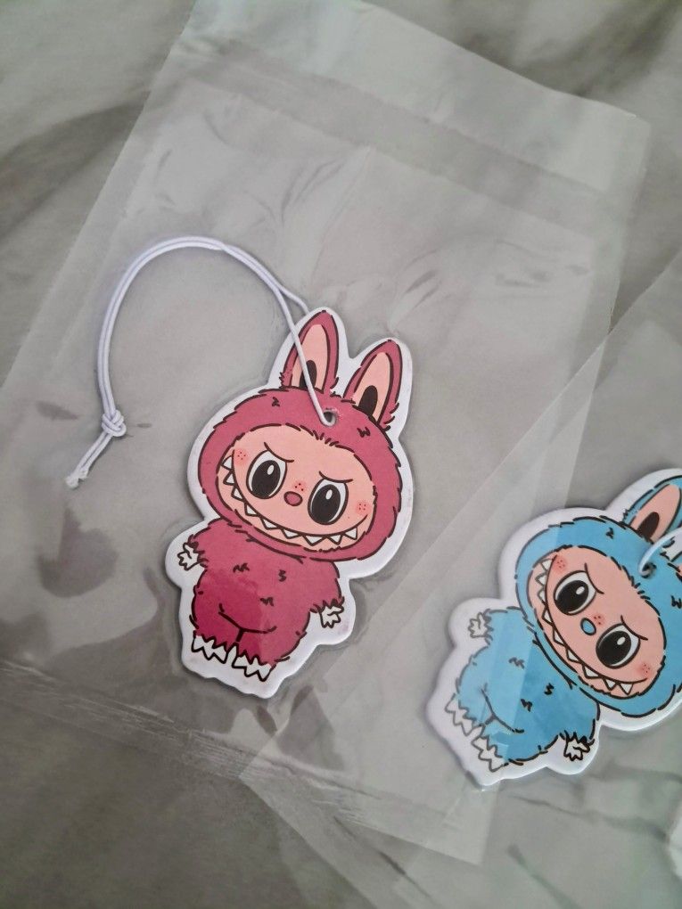 Labubu Car Air Fresheners 4 Pack