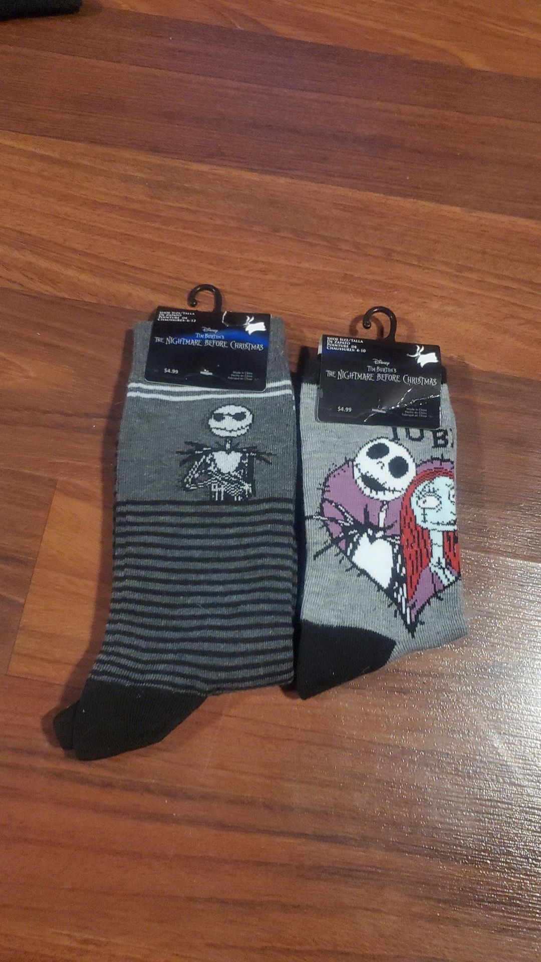 Tim Burtons The nightmare before Christmas Socks