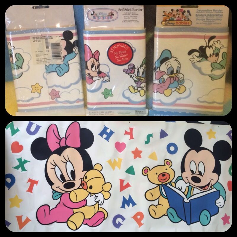 Disney Mickey Mouse and Minnie Mouse Border Lot