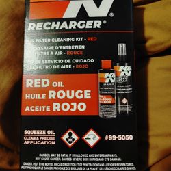 ***K&N Cleaner charge kit- New***