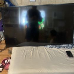 55 In Vizio Flat Screen With Roku 