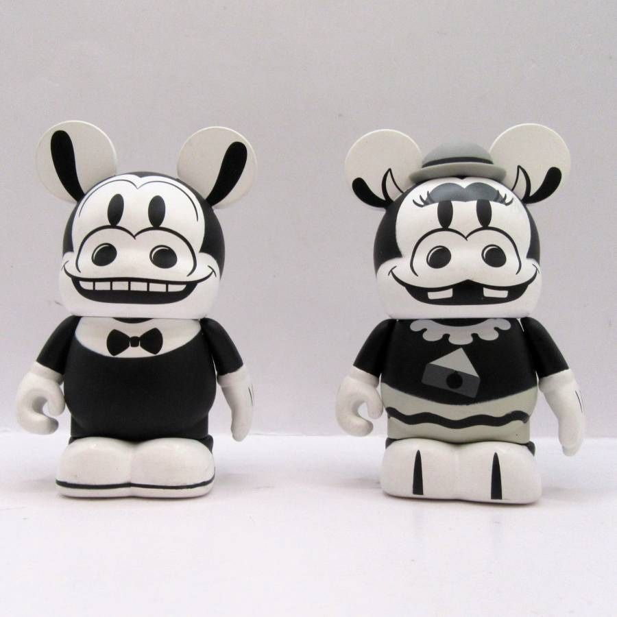 Disney Vinylmation Clarabelle Cow and Horace Horsecollar two 3” Figures