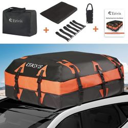 Car Rooftop Cargo Carrier, 15 Cubic Feet Heavy Duty Waterproof Vehicle Bag