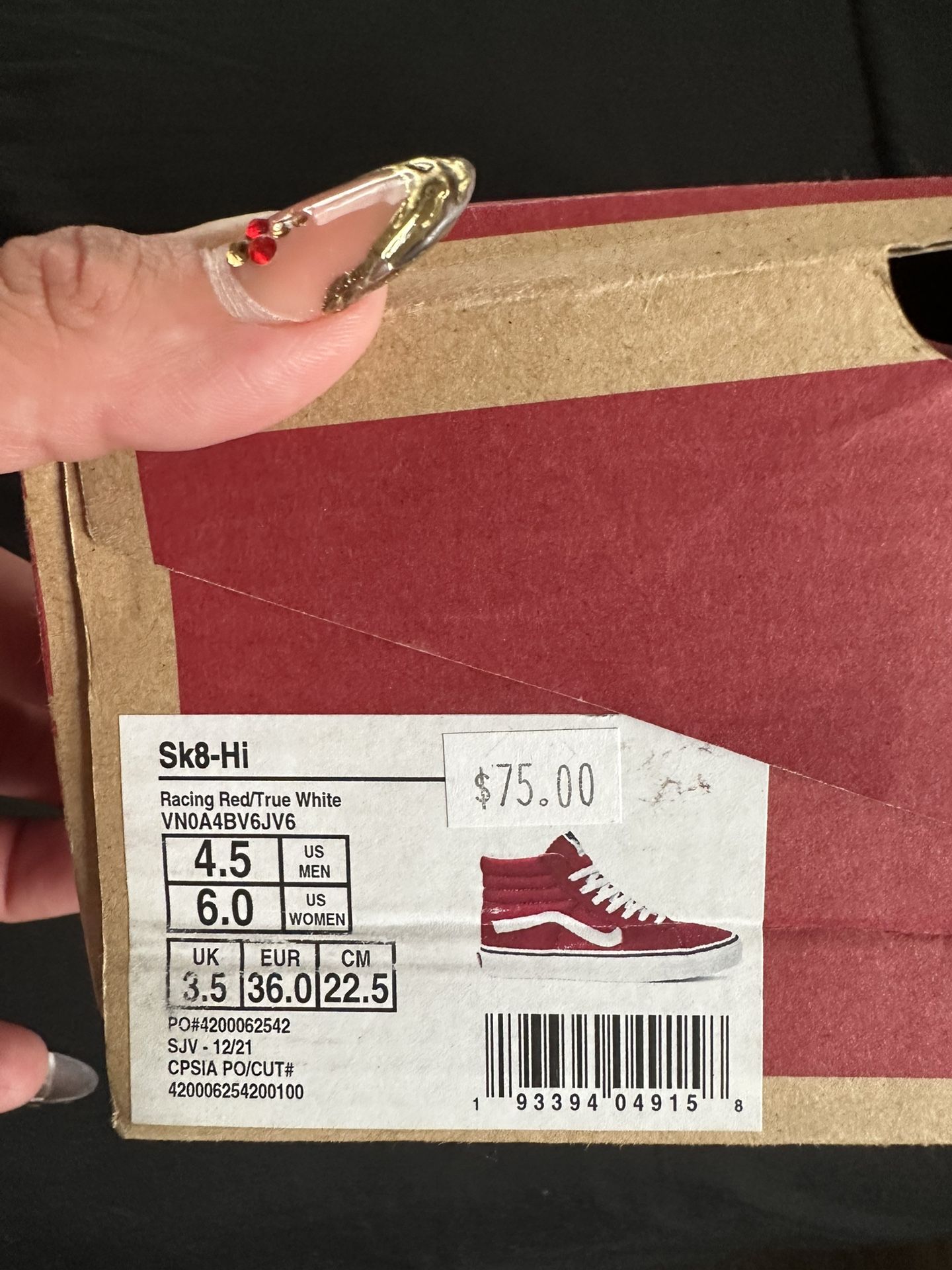 Red Vans
