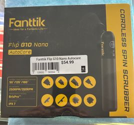 Fanttik Flip G10 Nano AutoCare Cordless Spin Scrubber