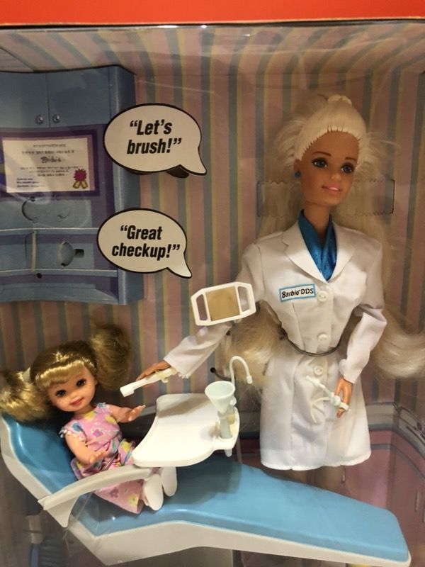 Dentist barbie doll online 1997