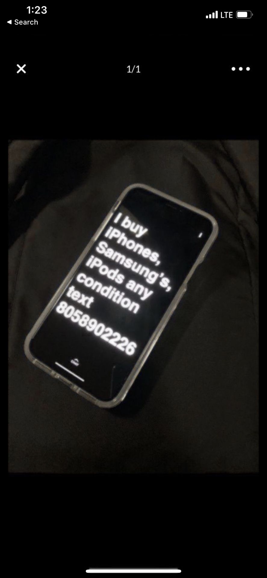 Apple iPhone X 256gb silver AT&T Clean IMEI ready to use