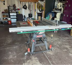 10” Table saw and accessories
