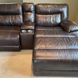 Leather Sectional Sofa