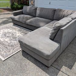 Grey Sectional Sofa Delivery Available 🚚
