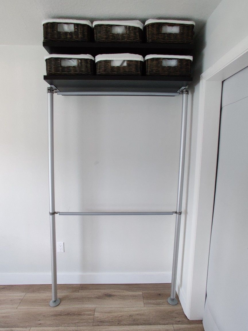 Ikea Closet / Shelving / Floating Shelves / Modular Organizer / Organizador Del Armario