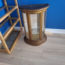 1950s Vintage Butler China Cabinet 