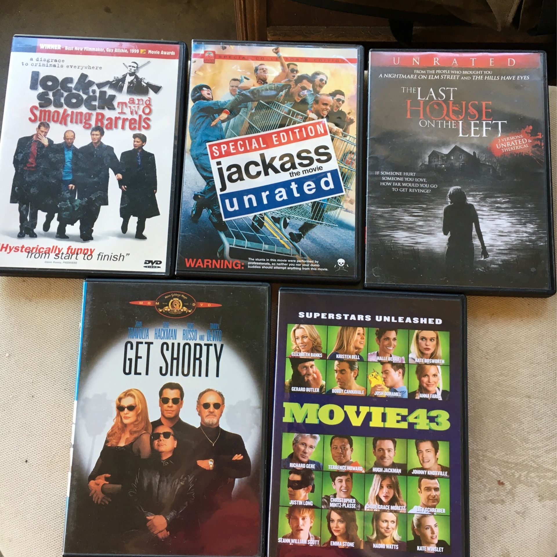 5 Hilarious Action Packed DVD Movies!