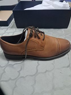 Brown drees shoes size 11