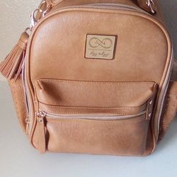 Diapers Backpack  Nice Pretty  Brown Color 