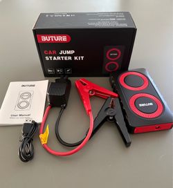 NEW BUTURE Portable Car Jump Starter Kit – Complete in Box