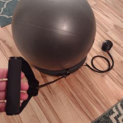 Exercise Ball And Bands
