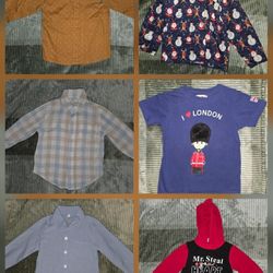 Boys clothing bundle size 3T–4T (6 pieces, dressy + casual)