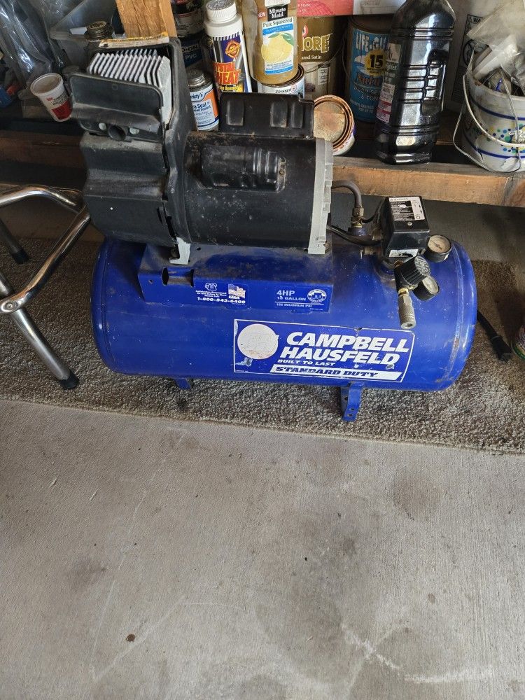 Campbell Hausfeld Compressor 4 Hp